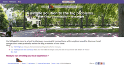 Desktop Screenshot of ourvillagelife.com